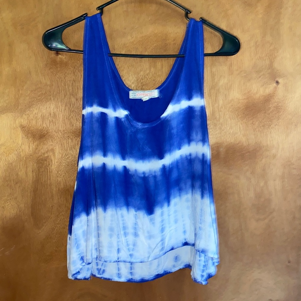 Flowy Cropped Tie Dye Tank